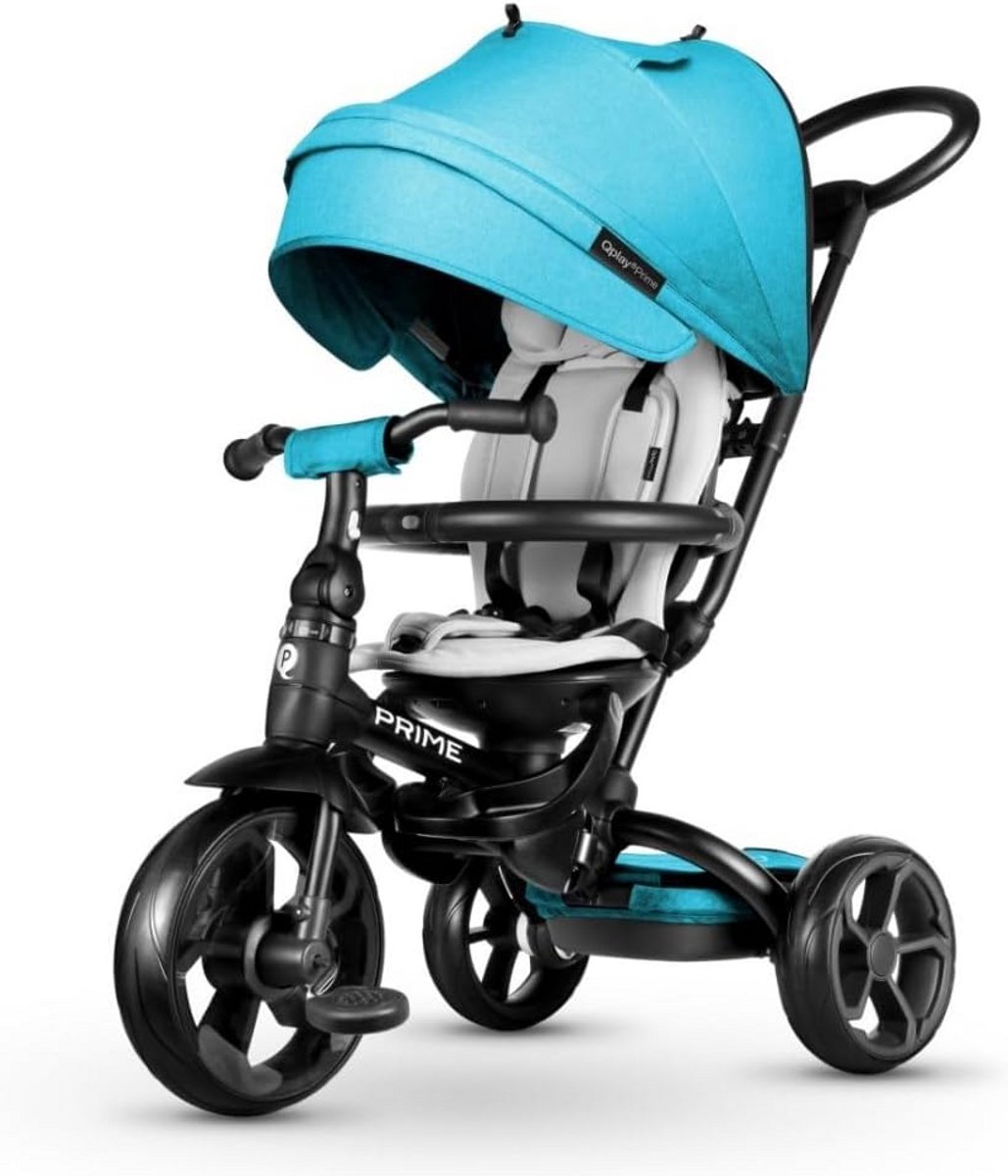 3-in-1 Driewieler Loopfiets voor Baby's en Peuters - Verstelbare Stoel en Duwstang Driewieler kopen online