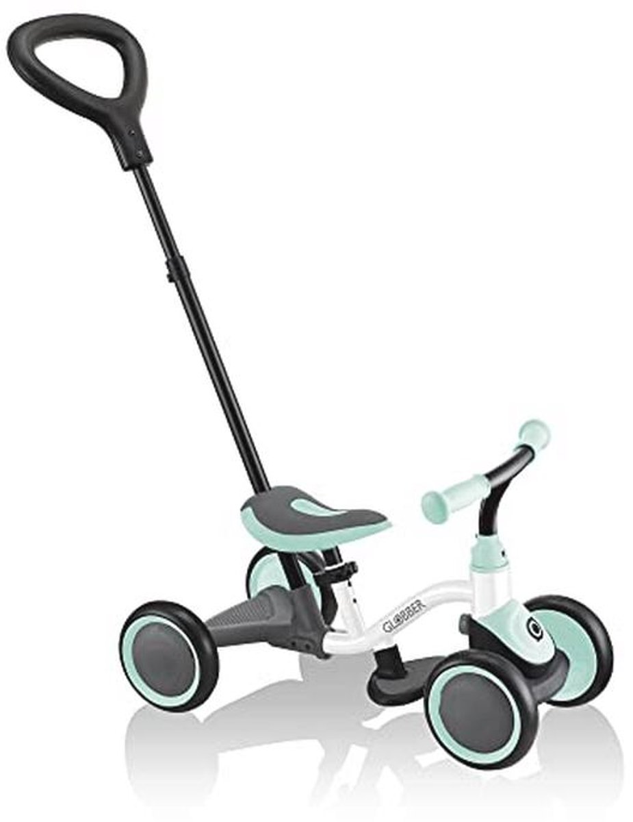 3 in 1 leerfiets mint meerkleurig fiets voor kinderen