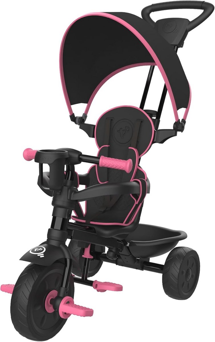 4-in-1 Plus Deluxe Driewieler voor Kinderen - Roze Driewieler kopen online