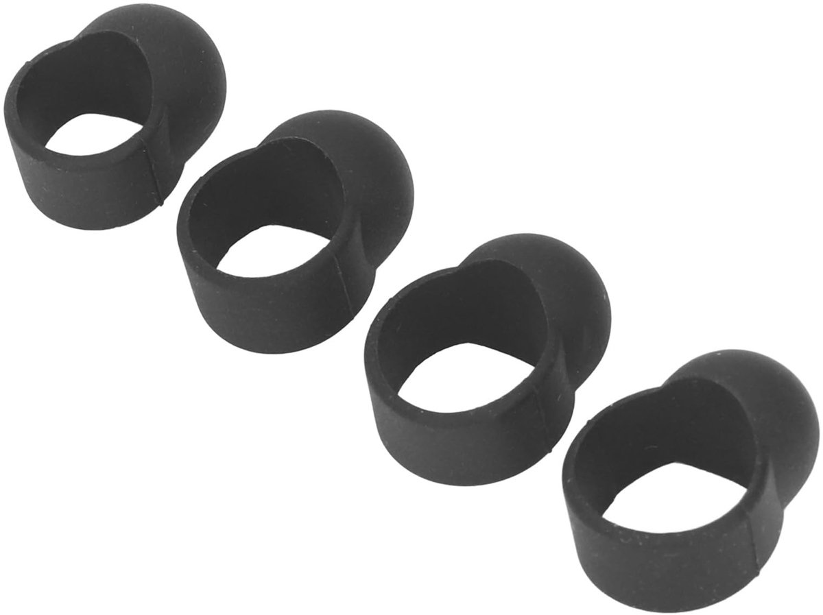 4 Stuks Comfortabele Siliconen Tongtrommelvingerhoezen, voor Oefenen en Optreden, Tongtrommelvingerhoezen Geschikt voor Alle Drums Skateonderdeel kopen online