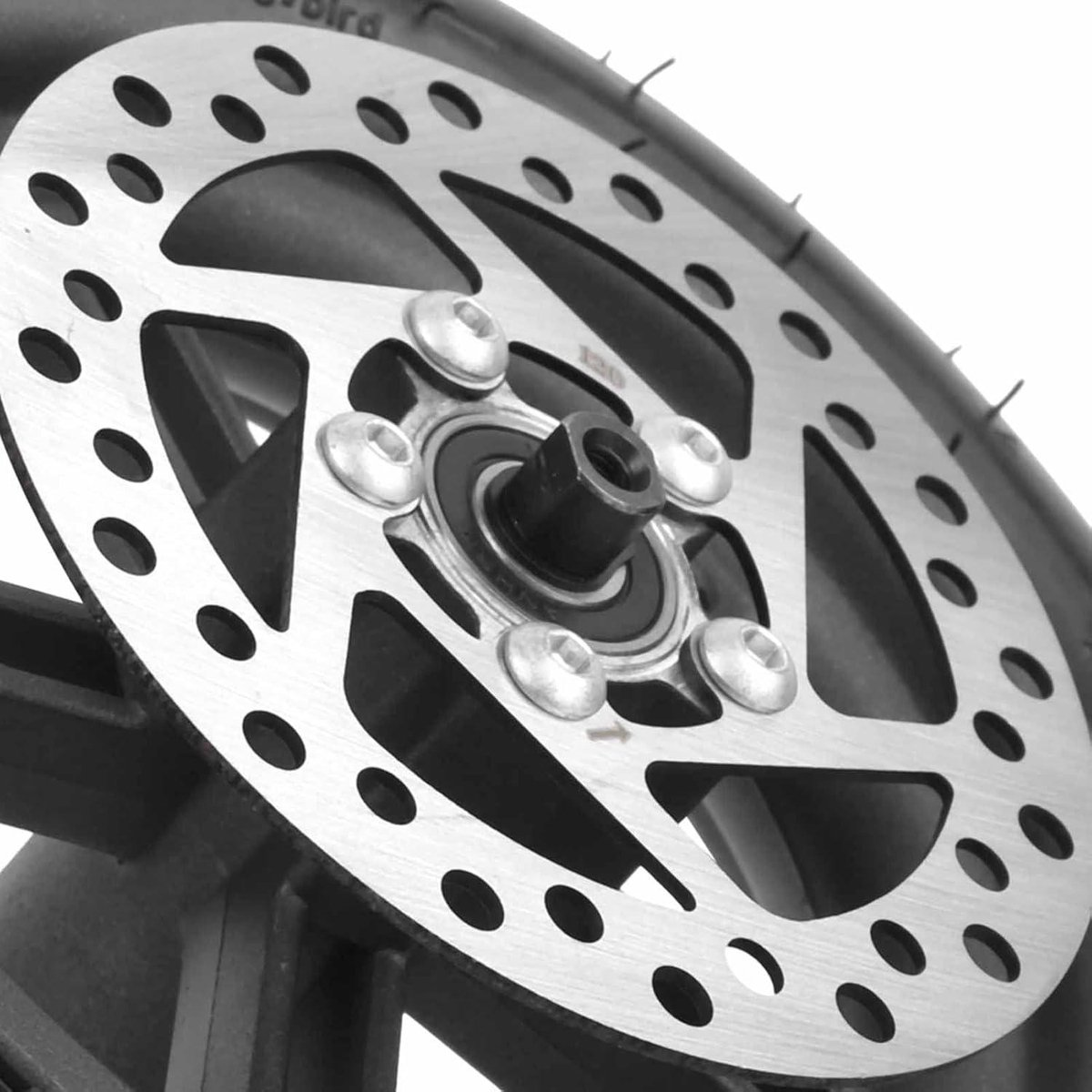 Achterwiel voor elektrische step met opblaasbare banden en schijfremmen-set - 120 mm - Accessoires voor Pro step Buitenspeelvoertuigaccessoire kopen online