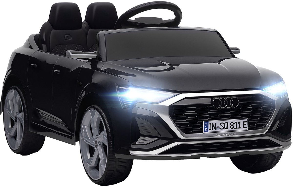 Aiyaplay Electric Ride-on Car-Kunststof, Metaal-98L x 49,5B x 43H cm-Zwart Accuvoertuig kopen online