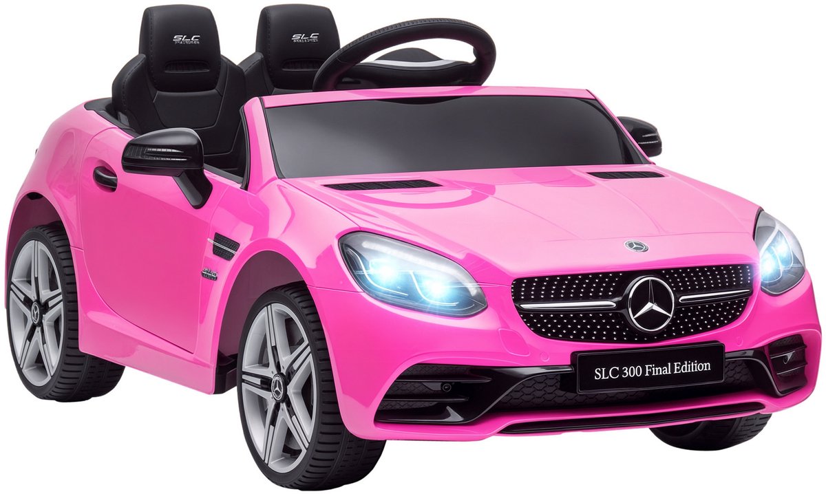 aiyaplay elektrische kinderauto pp 107x62 5x44cm roze