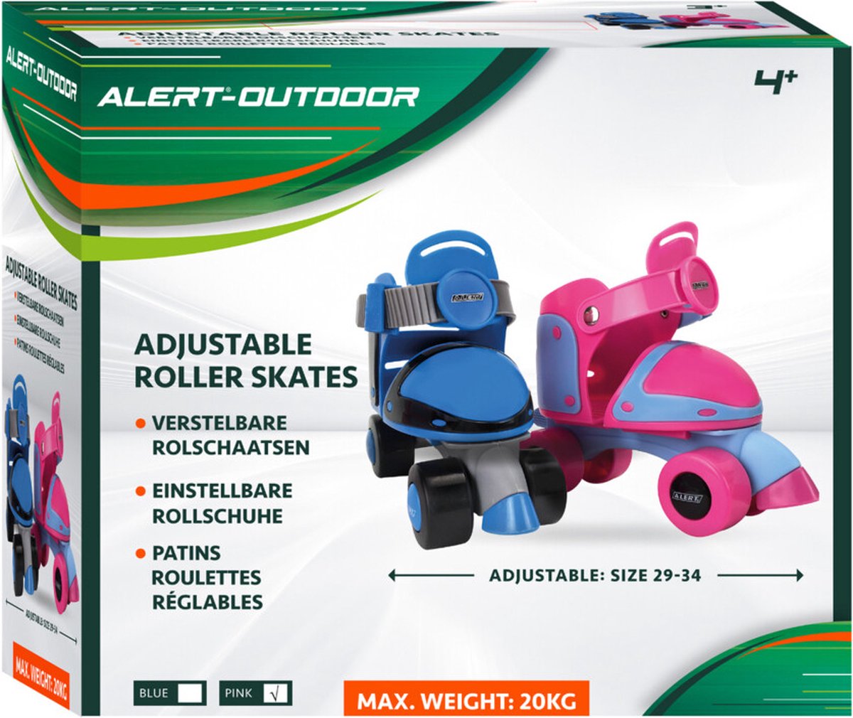 Alert Inline-Skates Verstelbare Rolschaaten Roze Maat 29-35 Rolschaatsen kopen online