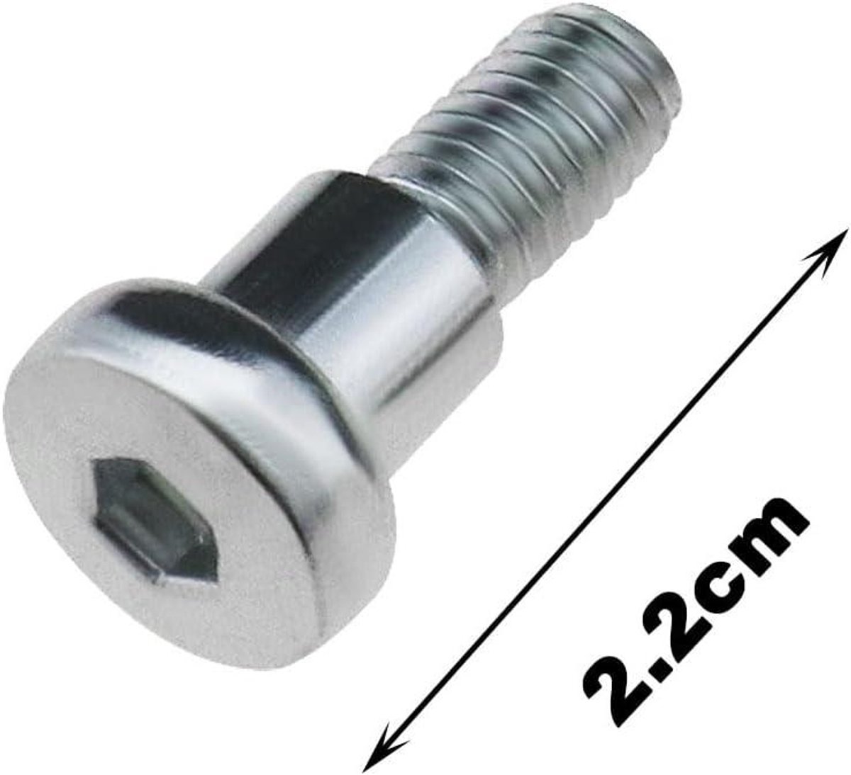 allecta achterwiel bout schroef kit voor elektrische scooters vervanging accessoires compatibel met xiaomi m365 1s pro 2 zilver 4 sets