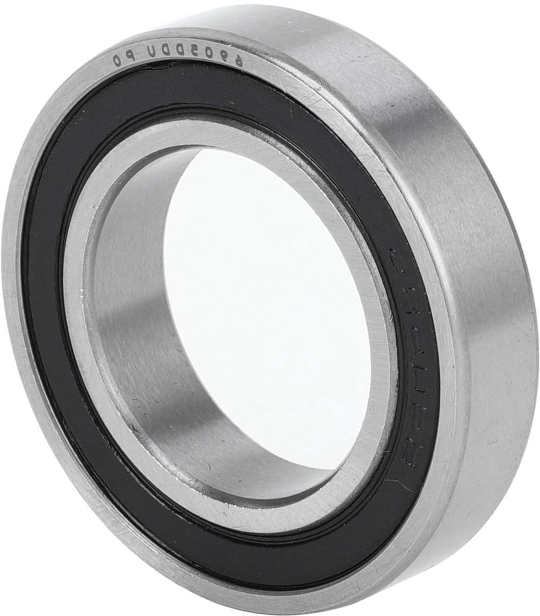 allecta diepe groef kogellagers voor scooter en skateboard wielen 25x42x9mm gesmeerd dubbele rubber afdichting zwart zilveren toon