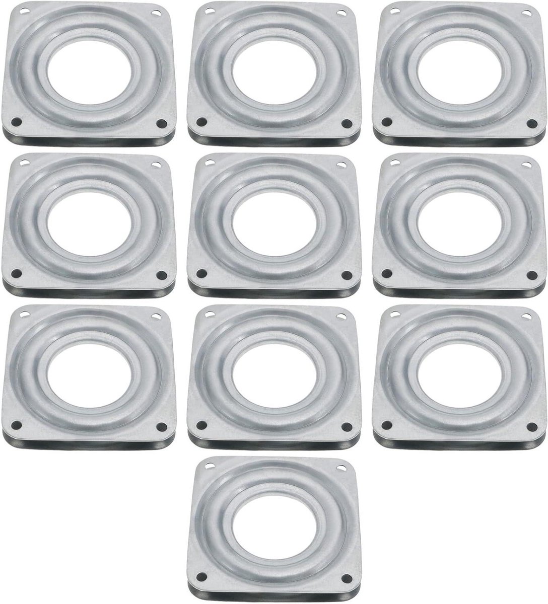 allecta draaitafel lagers vierkante roterende plaat voor meubels bar stoelen kantoor set van 10 stuks