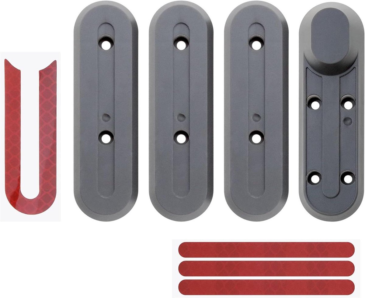 Allecta - Elektrische Scooter Wielnaaf Cap Beschermende Cover Zwart 4 stuks - Vervanging voor Xiaomi M365 Buitenspeelvoertuigaccessoire kopen online