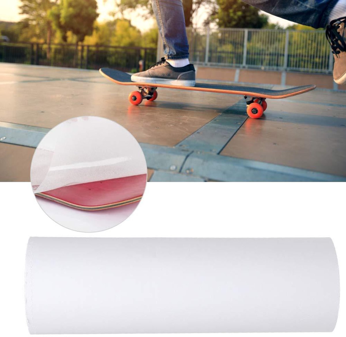 Allecta - Transparant Antislip Schuurpapier Grip Tape voor Skateboard, Scooter & Longboard Longboard kopen online