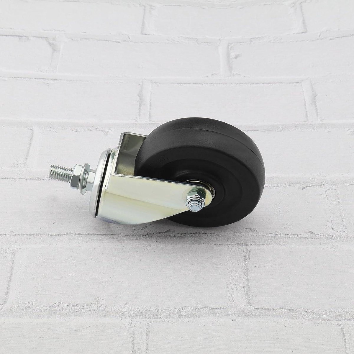 allecto plus 4 inch hoverkart wiel vervanging met metalen beugel rubberen vervangingswielen scooter accessoires onderdelen duurzaam en stevig