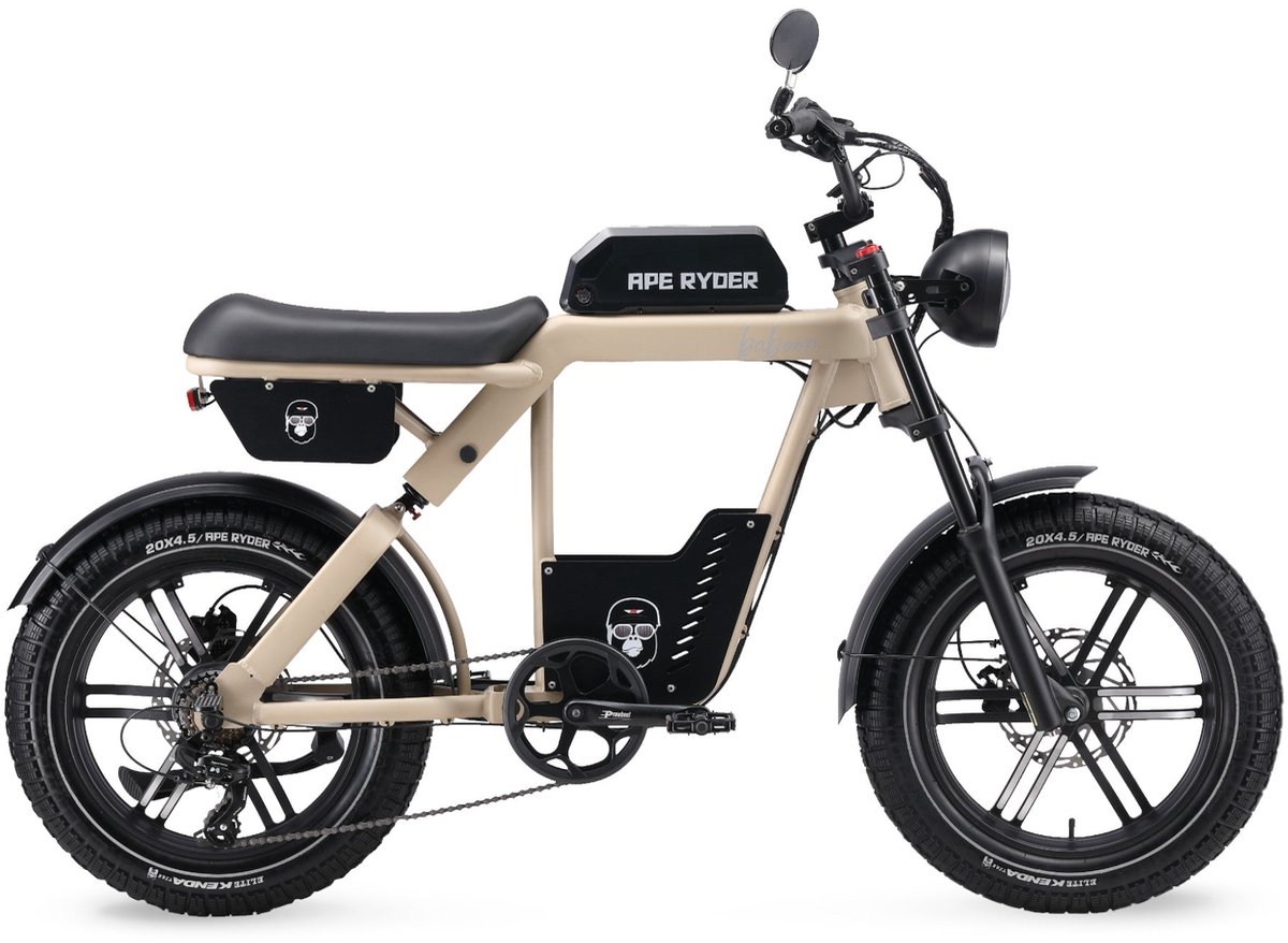 Ape Ryder Baboon – Desert (Zandkleur) – 696Wh – Elektrische Fatbike Fiets (elektrisch) kopen online