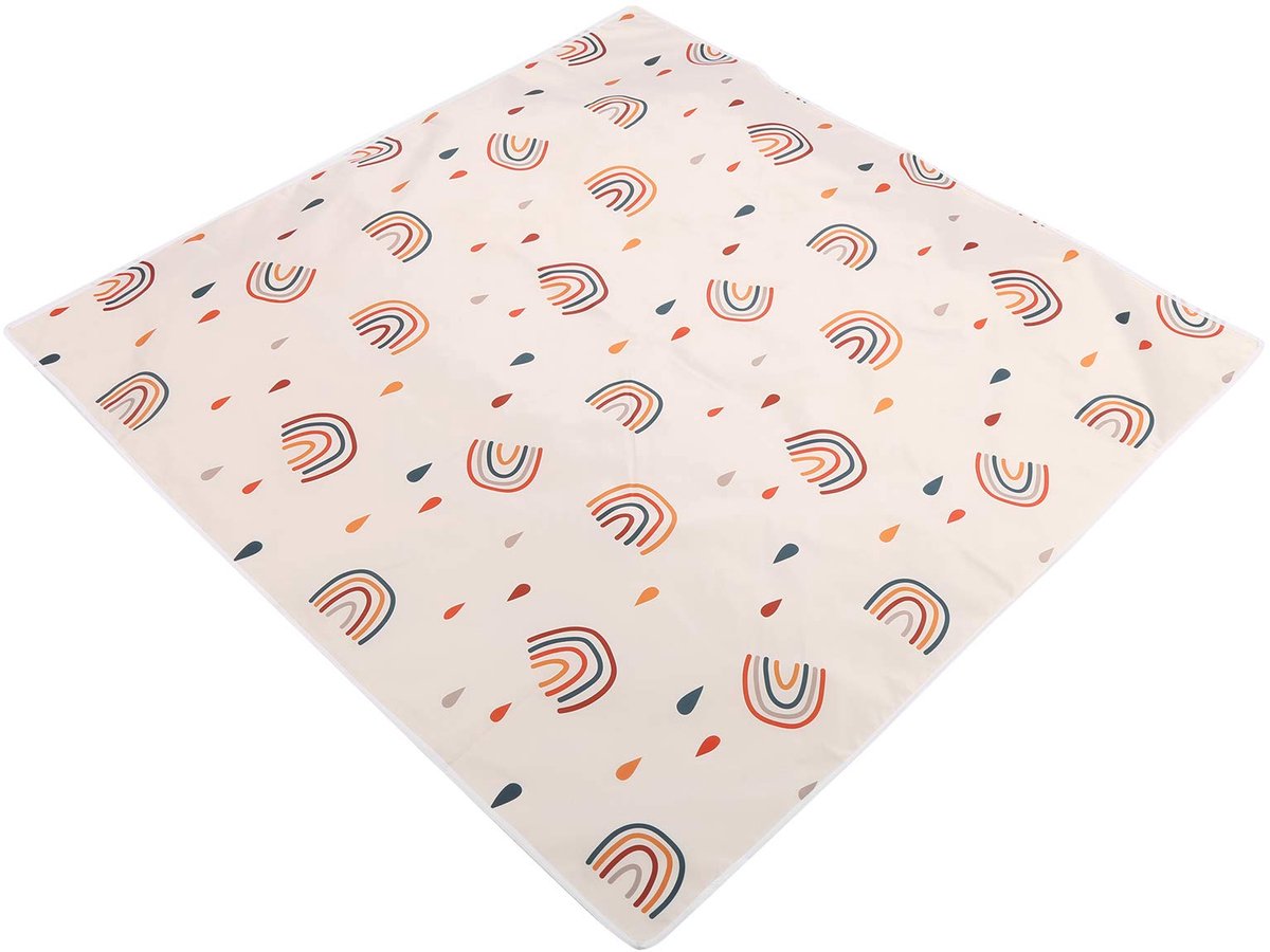 baby dining chair mat waterproof splat mat high chair floor mat non slip play mat for baby protection 110 110cm smt105 ef345