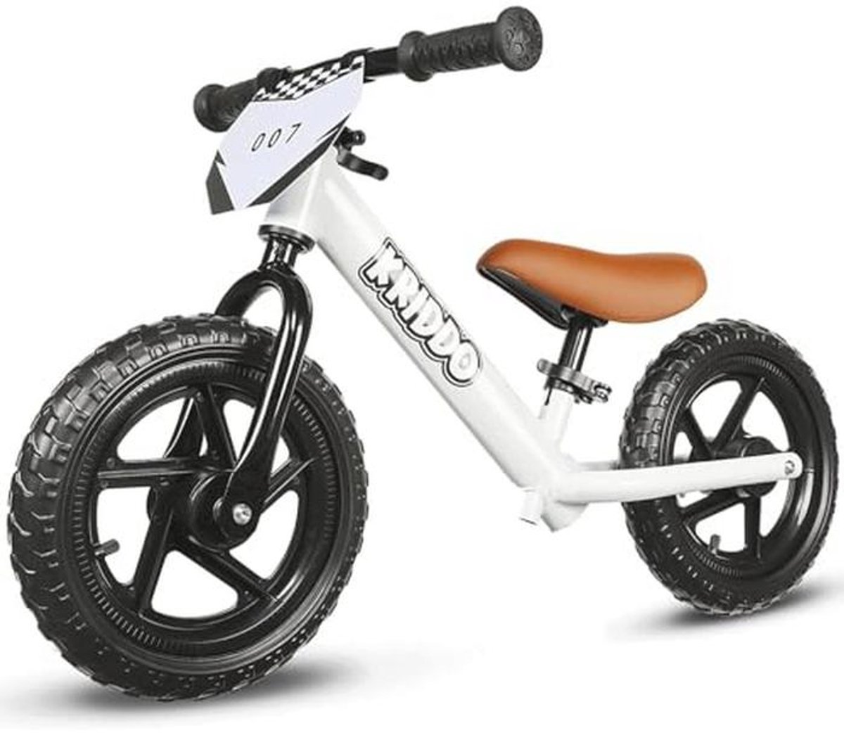 balansfiets voor peuters 18 maanden tot 5 jaar 12 inch push bike met aanpasbaar bord