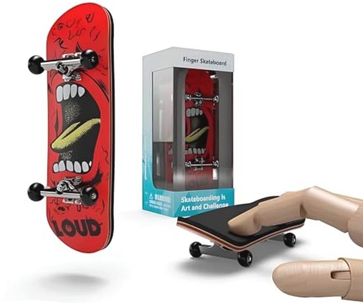 bigh professional fingerboard made of natural maple wood finger skateboard small finger skate color loud