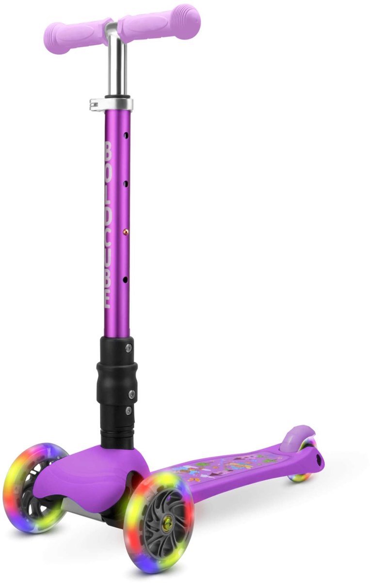 boldcube teeny fold driewielstep sprookjesland paars