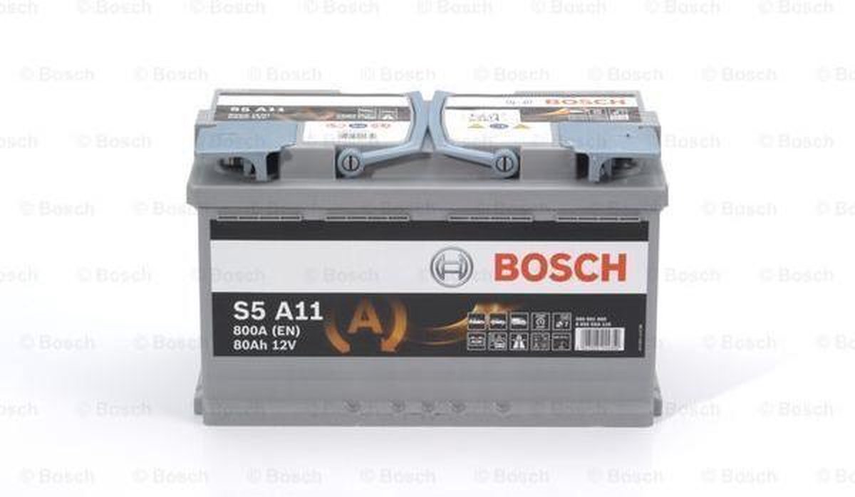 BOSCH | Accu AGM - 12V 80Ah | S5A11 - 0 092 S5A 110 | Auto Start/Stop Accu Accuvoertuig kopen online