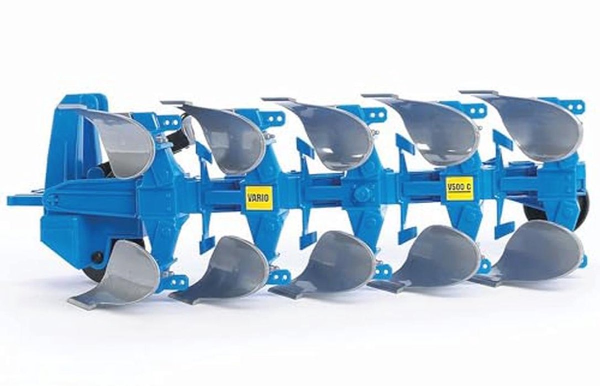 bruder 02331 - Omkeerbare ploeg - 1:16 Toebehoren, Tractor, Ploeg, Aanhangwagen, Boerderij, Landbouw, Speelgoed Speelgoedkruiwagen kopen online