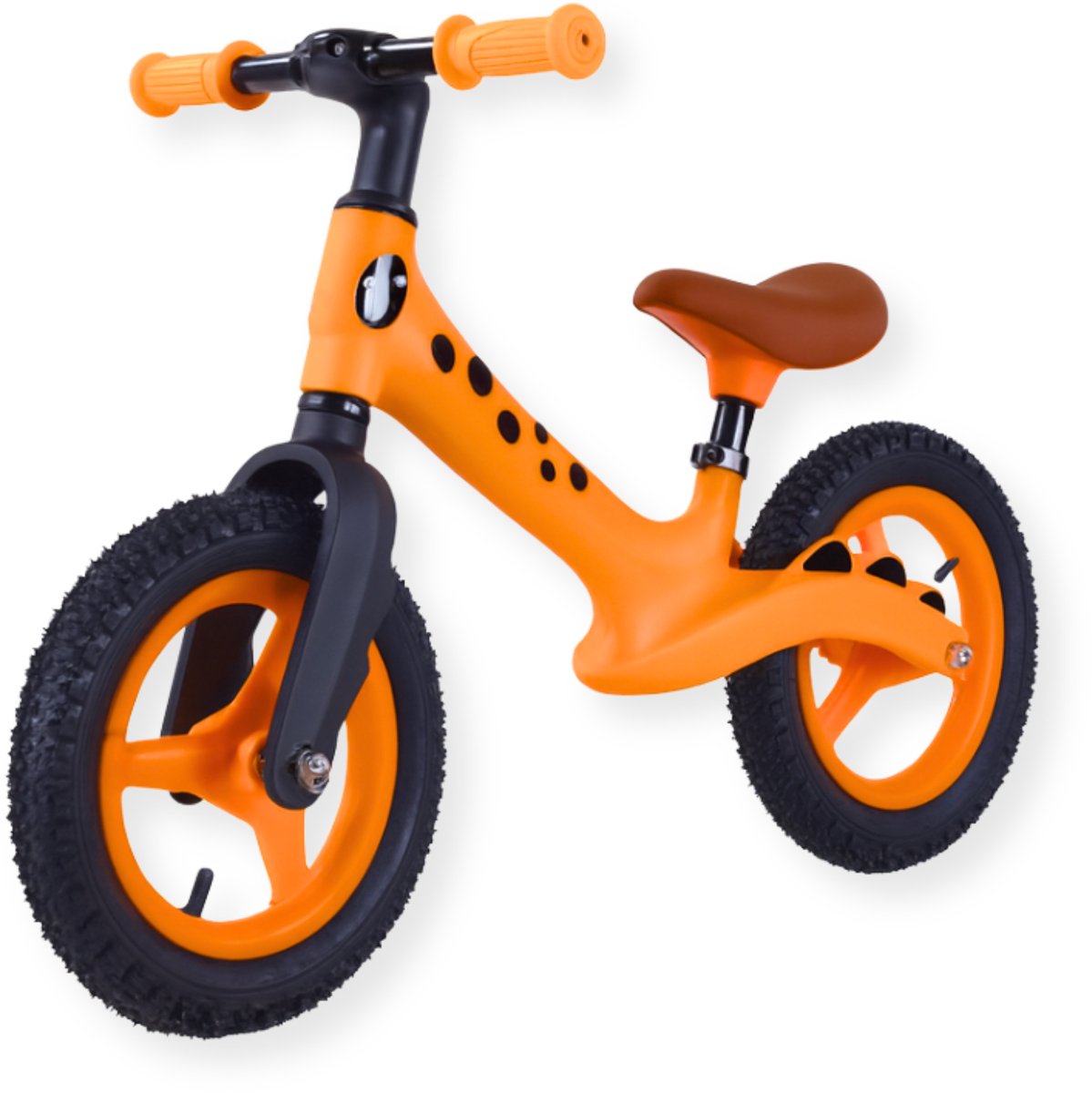 Buxibo - Loopfiets voor Kinderen - Paxi - 12 inch ​​- Oranje Loopfiets kopen online