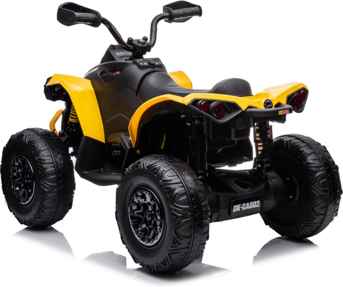 Can-an Maverick Quad 4WD geel 12V Accuvoertuig kopen online