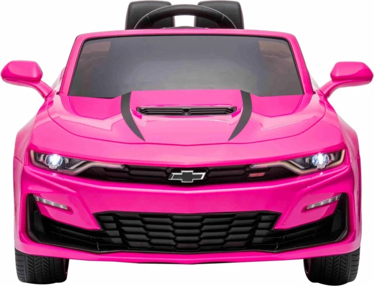 Chevrolet Camaro SS 6.2L V8, kinderauto, Roze ,FM radio, BlueTooth, leder, | Elektrische Kinderauto | Met afstandsbediening Accuvoertuig kopen online
