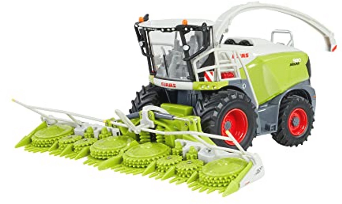 Claas Jaguar 980 + Orbis 900 Boerderij Speelgoed - Tractorspeelgoed voor Verzamelaars en Kinderen vanaf 3 Jaar - Compatibel met Boerderijdieren en Speelgoed op Schaal 1:32 Speelgoedgrasmaaier kopen online