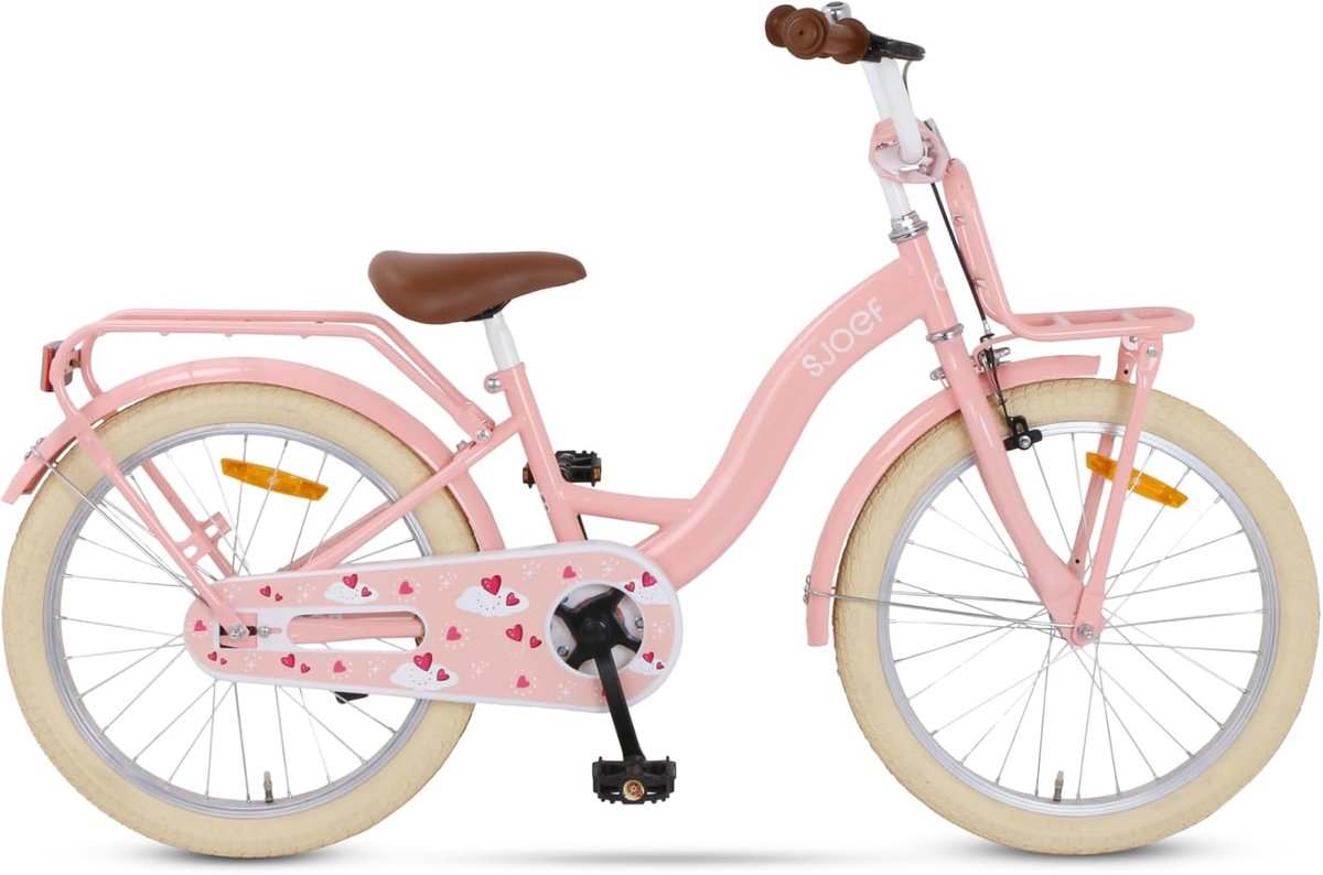 Classic Kinderfiets 12-20 inch voor Meisjes en Jongeren, Geschikt voor 2-8 Jaar Kinderfiets kopen online