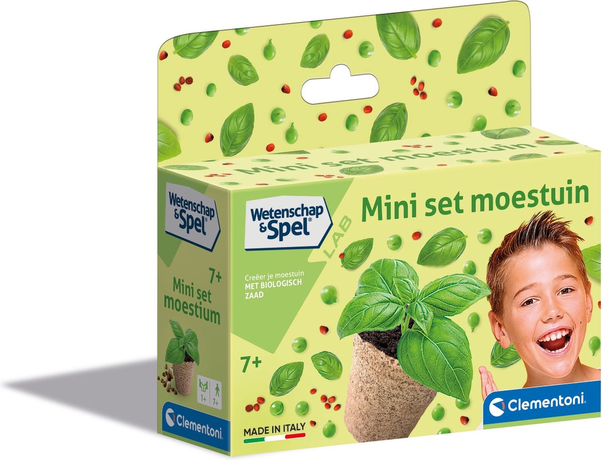 Clementoni Moestuinset Junior 15 X 13 Cm Groen 6-delig Speelgoedgrasmaaier kopen online