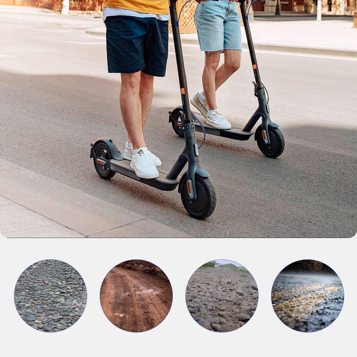 Cosensi - Achterwiel luchtkamer 8,5 inch voor elektrische step - 2 stuks - Geschikt voor Gotrax, Hiboy, Xiaomi M365 Pro - Ventielschacht - 50/75-6.1 banden - 8 1/2 x 2 Buitenspeelvoertuigaccessoire kopen online