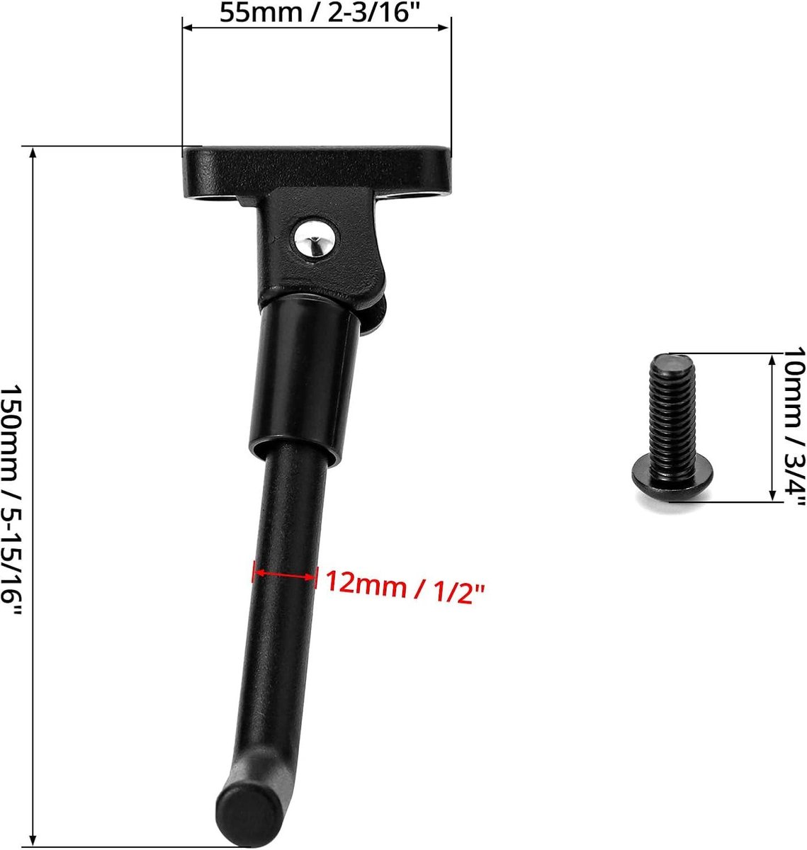 Cosensi - Elektrische scooterstandaard voor Xiaomi 1S, M365, Pro, Pro 2 zwart Buitenspeelvoertuigaccessoire kopen online