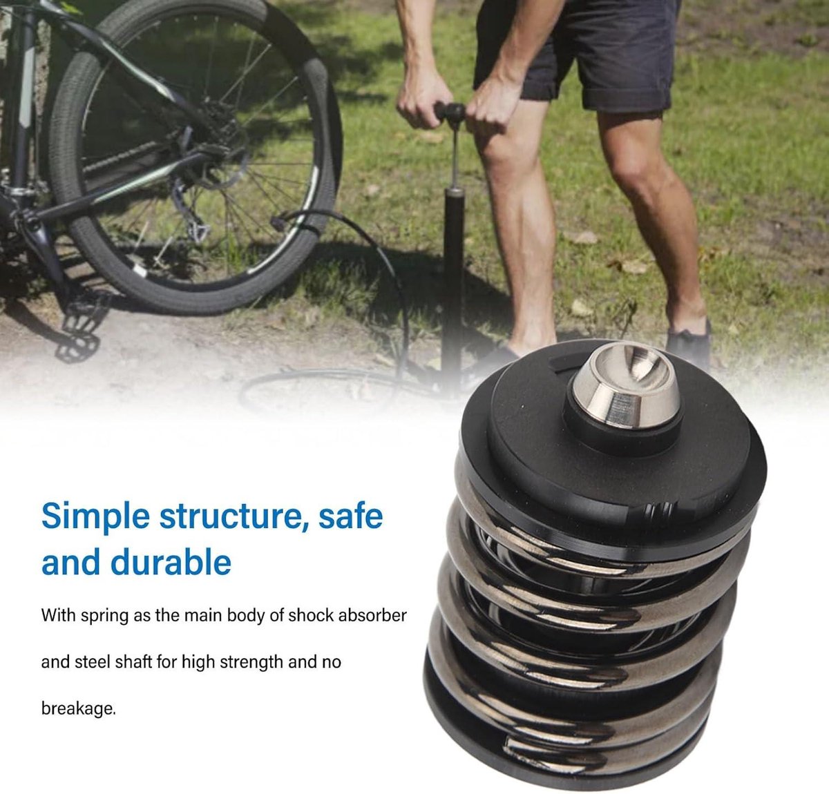 cosensi vouwfiets achter schokdemper van staal voor optimale fietscomfort duurzaam ontwerp met cnc verwerking achterveer voor soepele ritten