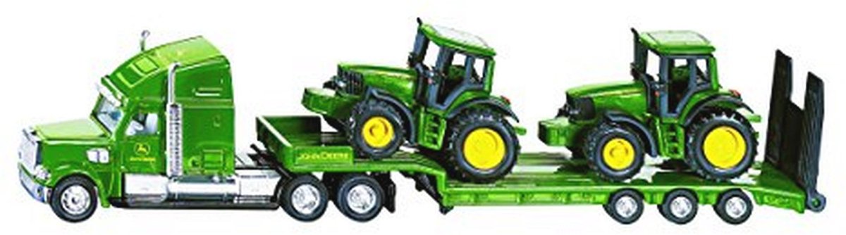 Dieplader met 2 Tractoren 1:87 - Gedetailleerd Speelgoed voor Creatief Spel Speelgoedkruiwagen kopen online