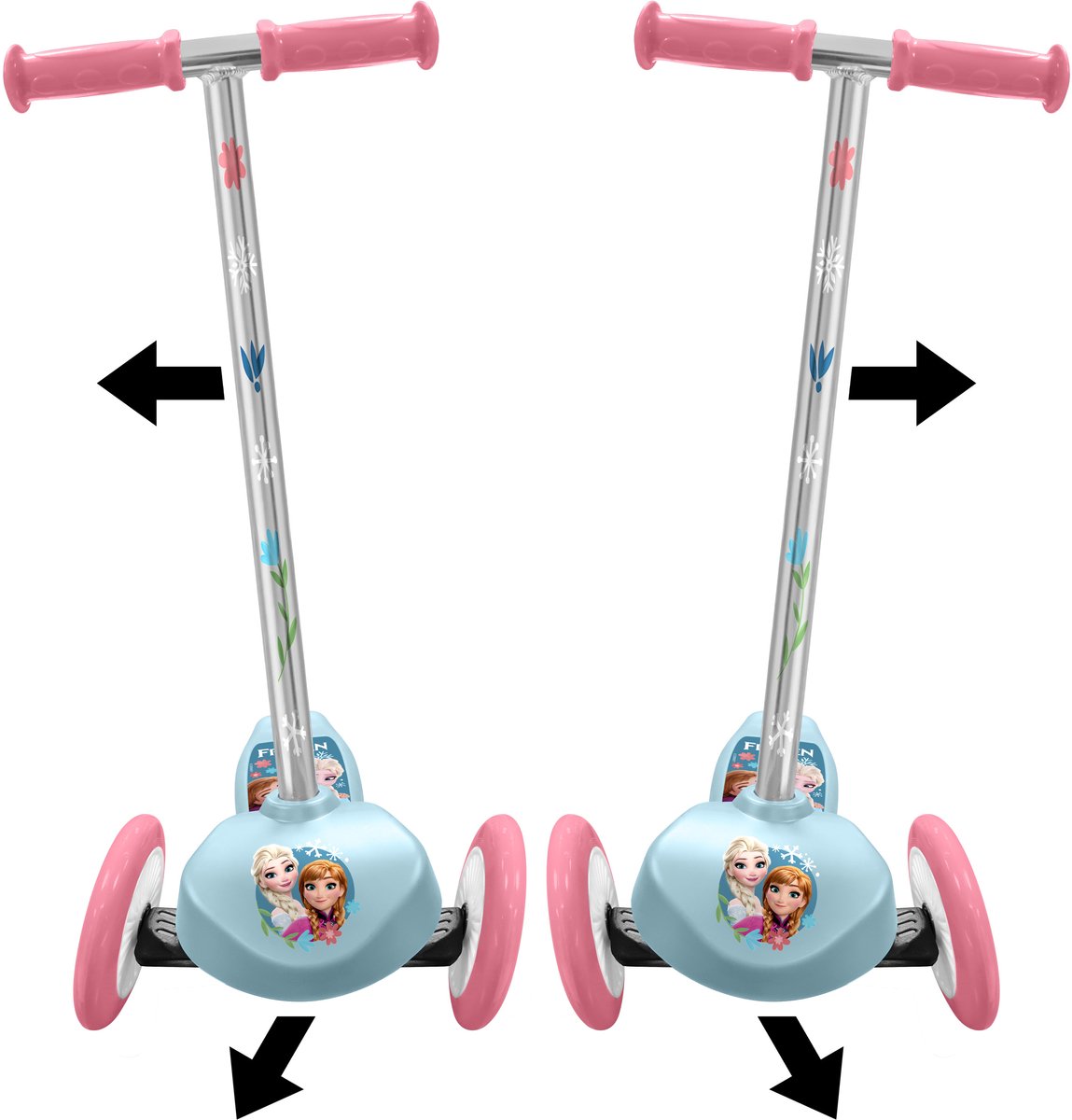 disney frozen 3 wiel kinderstep steering step