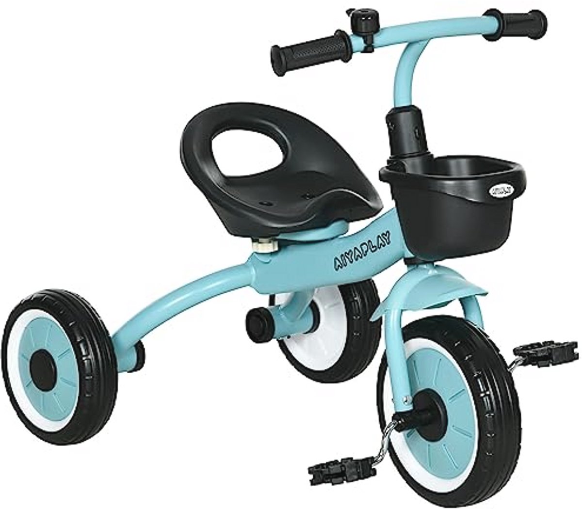 Driewieler voor Kinderen met Verstelbare Zitting en Fietsmand – Loopfiets Veilig tot 5 Jaar Driewieler kopen online