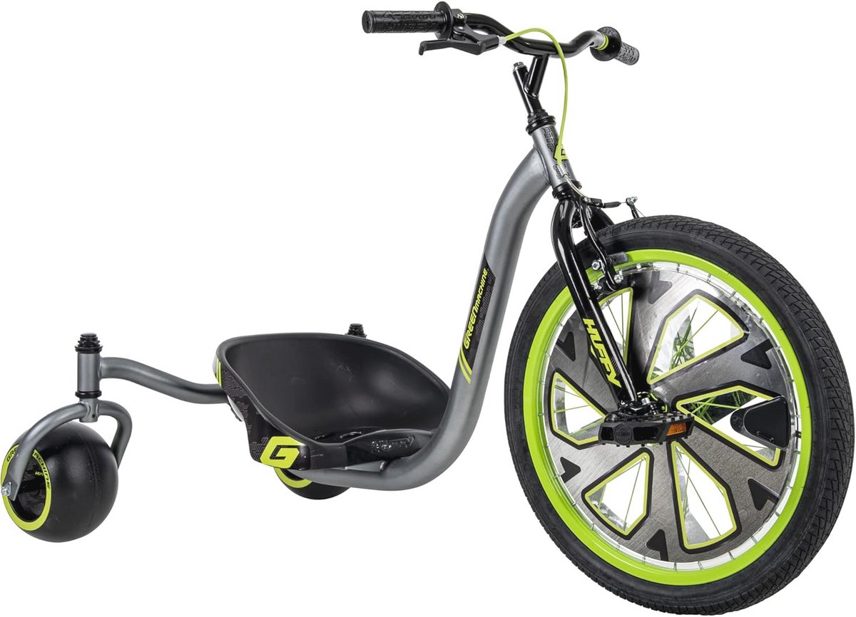 Drift Trike Driewieler voor Stunts en Driften - Actierijke Avonturen in Groen, Grijs en Zwart Driewieler kopen online