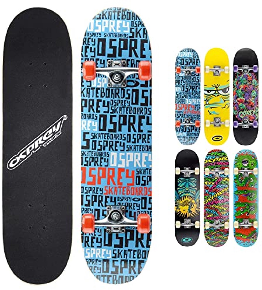 dubbel kick skateboard voor kinderen beginners skateboard van 70 x 20 cm met maple deck