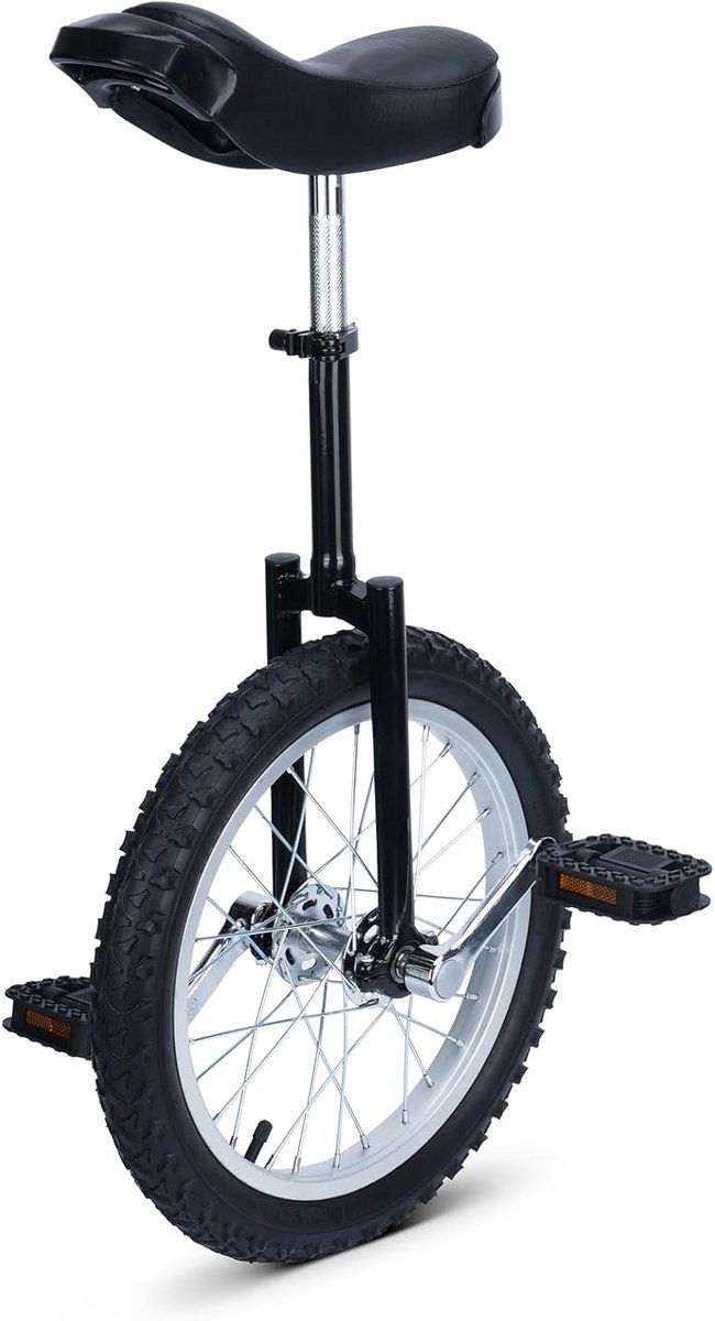 eenwieler 16 inch voor kinderen en volwassenen in hoogte verstelbare loopfiets training