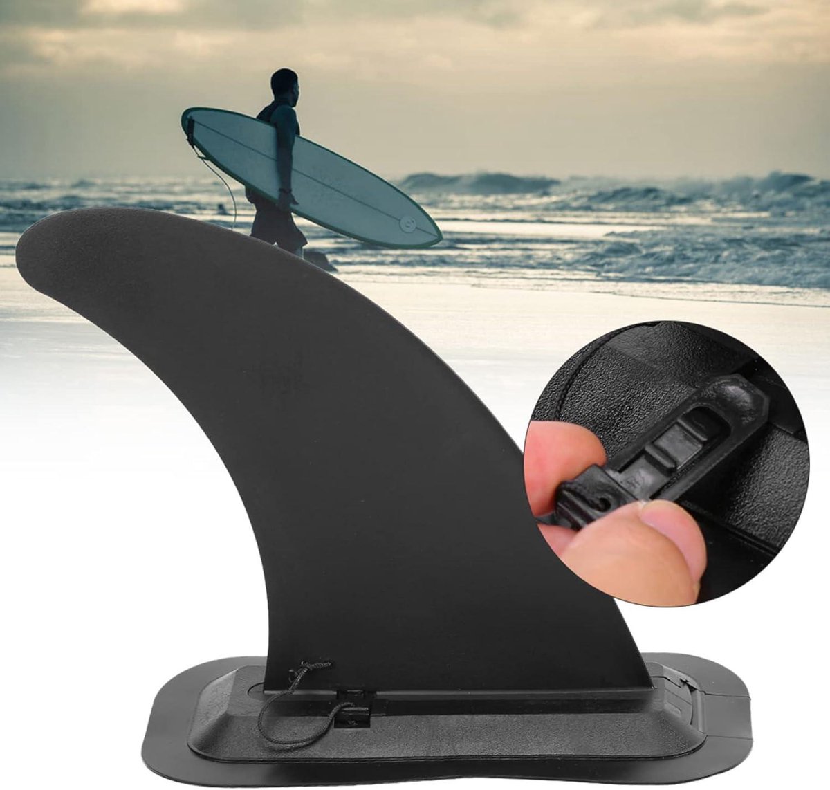 egoods afneembare vin voor stand up paddleboard en longboard verbetert stabiliteit en wendbaarheid