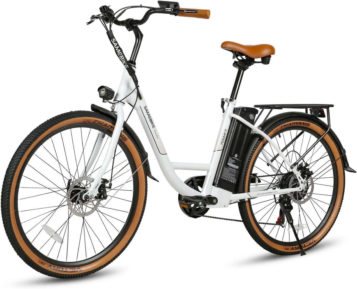 elektrische stadsfiets 26 inch met 36v lithiumbatterij en 250w motor