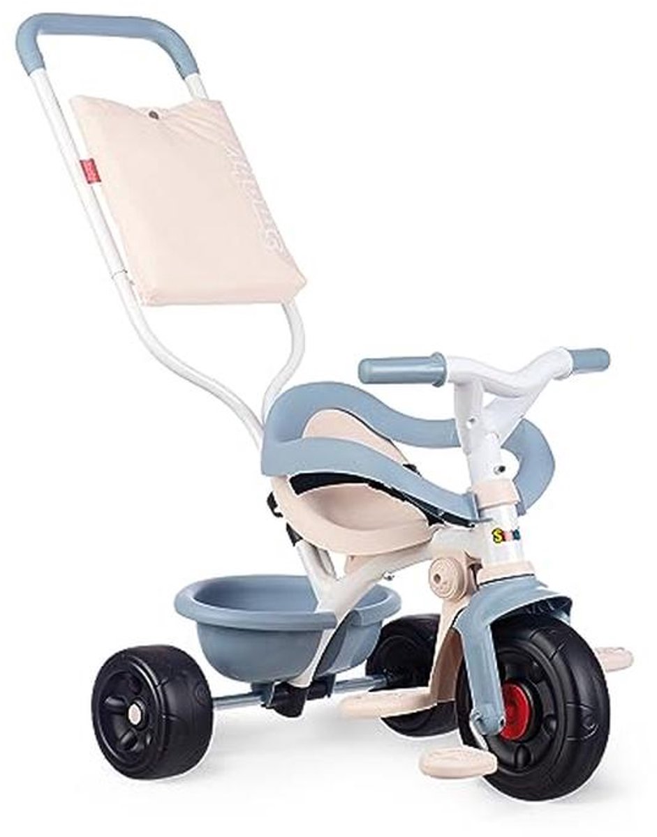 evolutionaire driewieler voor kinderen comfortabel en duurzaam blauw