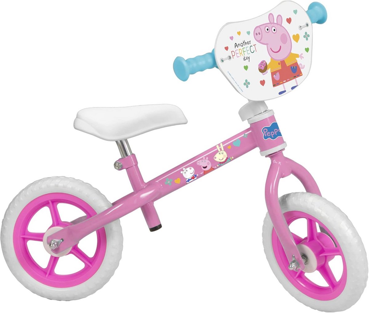 fiets 25 4 cm 10 inch voor peppa wutz in roze