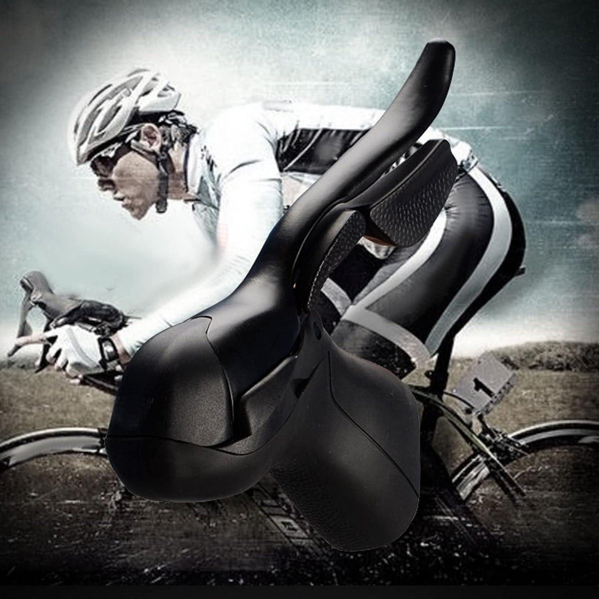 fietsversnellingshendels set voor mountainbike en vouwfiets 8 speed aluminiumlegering