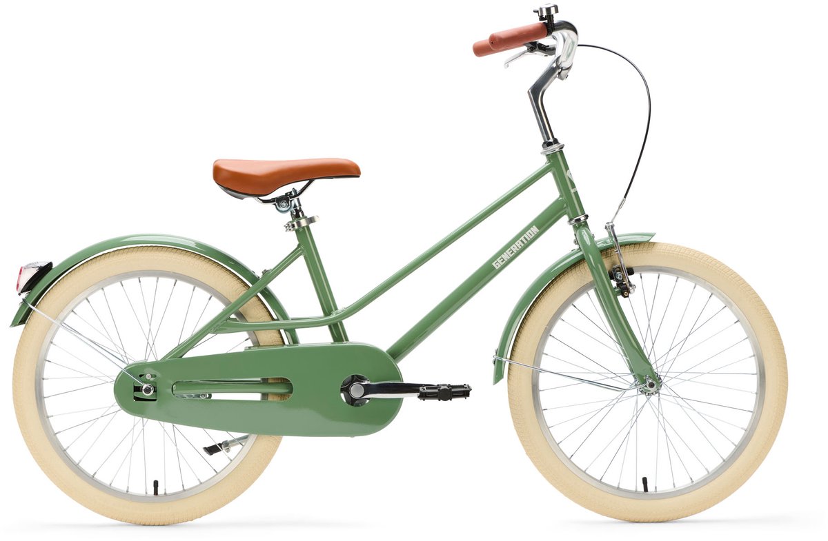 generation primo 20 inch groen kinderfiets