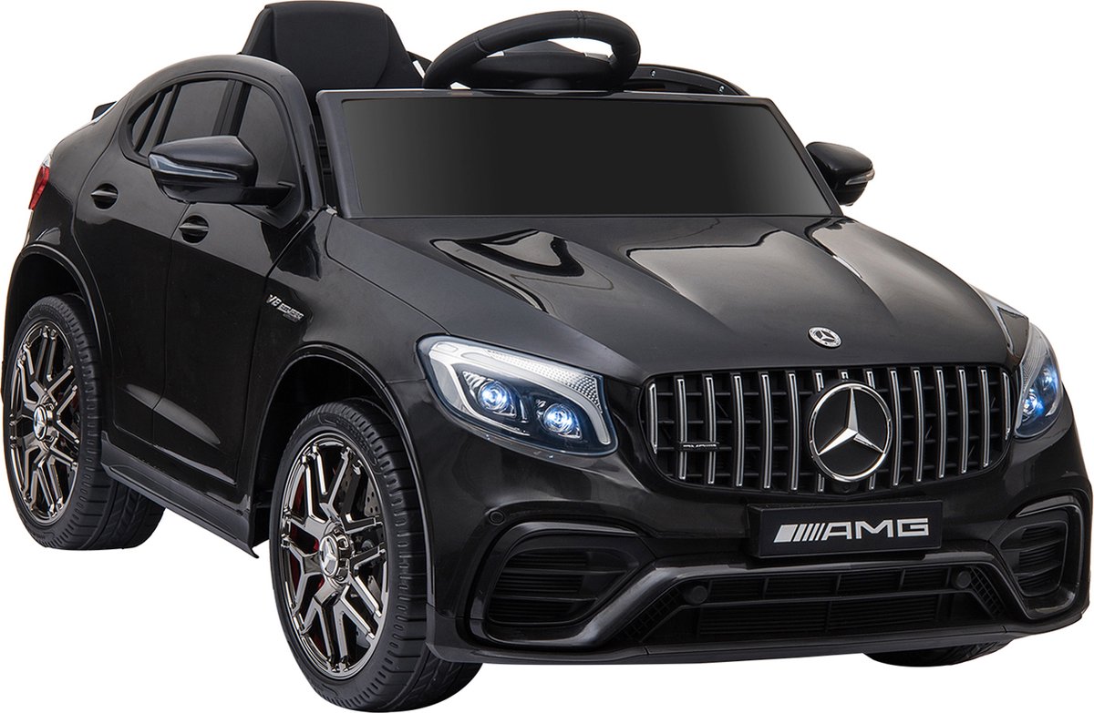 HOMCOM Kindervoertuig afstandsbediening elektrische auto Mercedes-Benz MP3 3-8 jaar 2 kleuren 370-074V90 Accuvoertuig kopen online