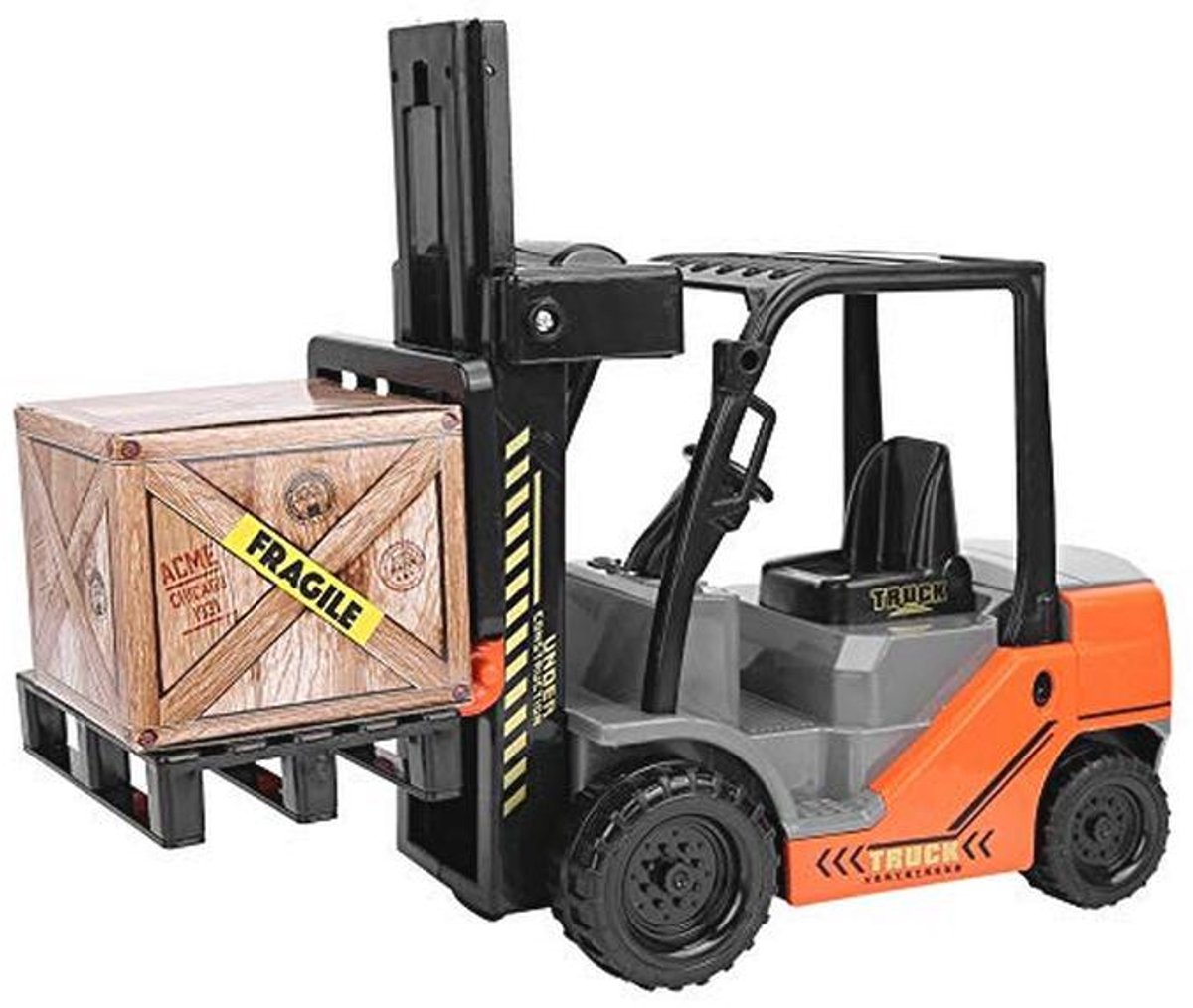 Inertie Vorkheftruck Model voor Kinderen - Technisch Speelgoed 1:10 Schaal Speelgoedkruiwagen kopen online