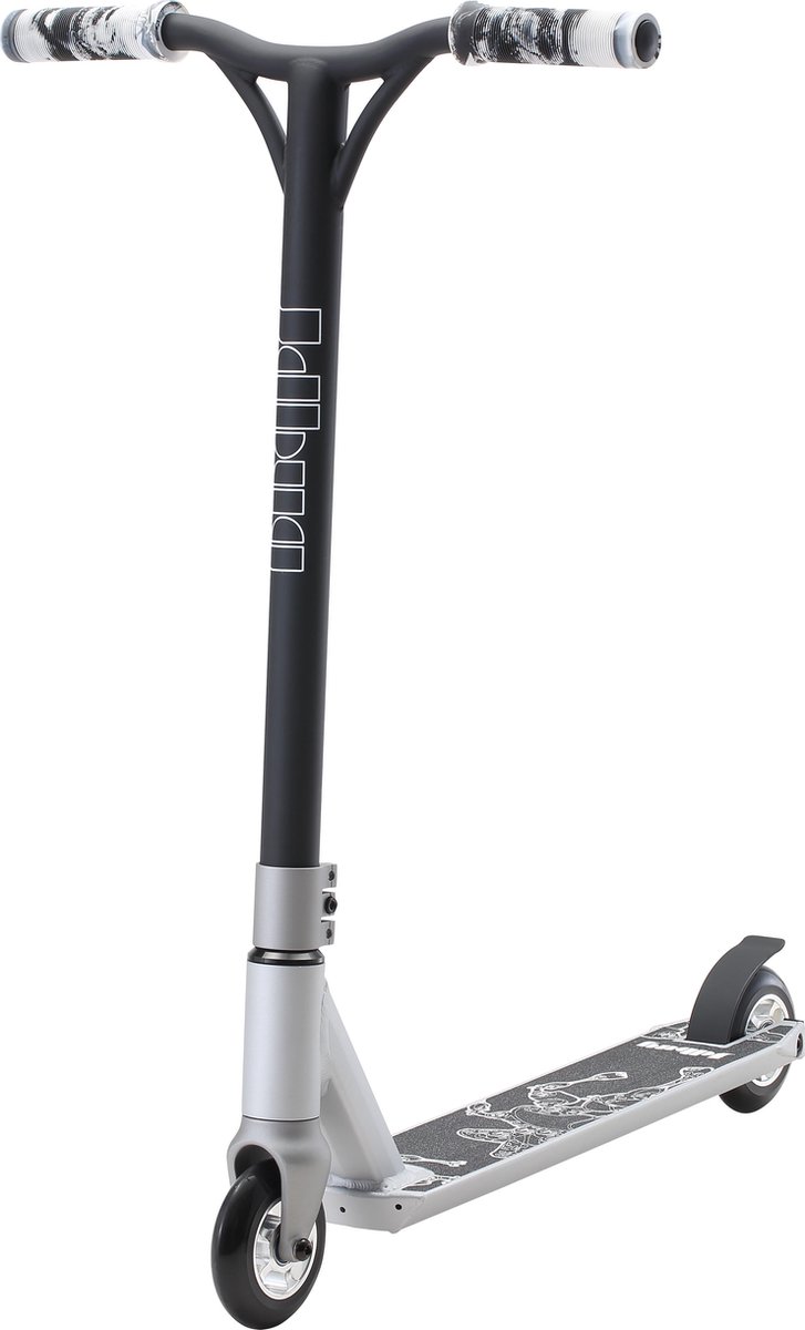 JD Bug 118 BMX Freestyle - Dark Knight - Silver - stunt step - Step kopen online