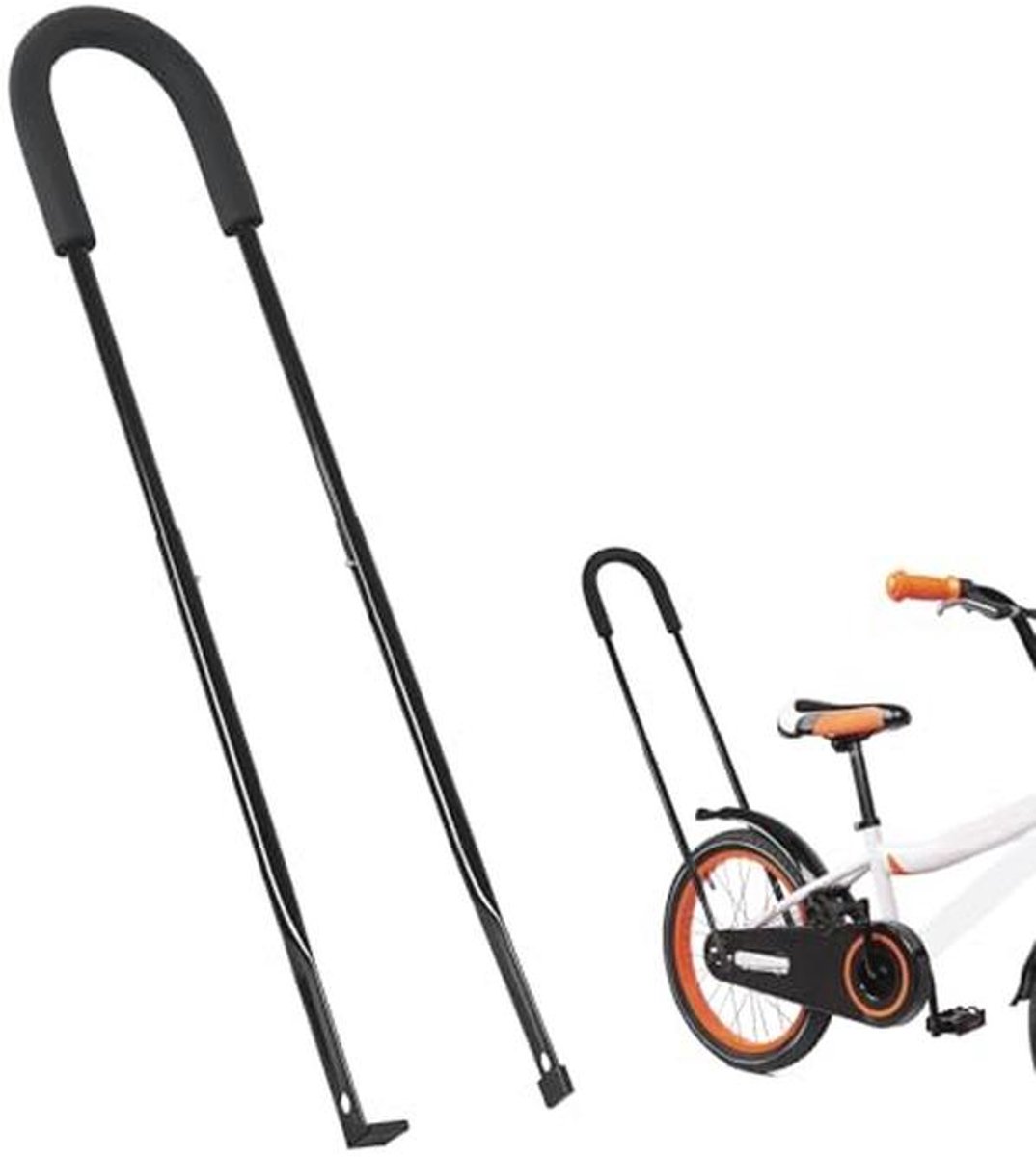 kinderfietstraining duwstang verstelbare fietsbalans trainer voor kinderen