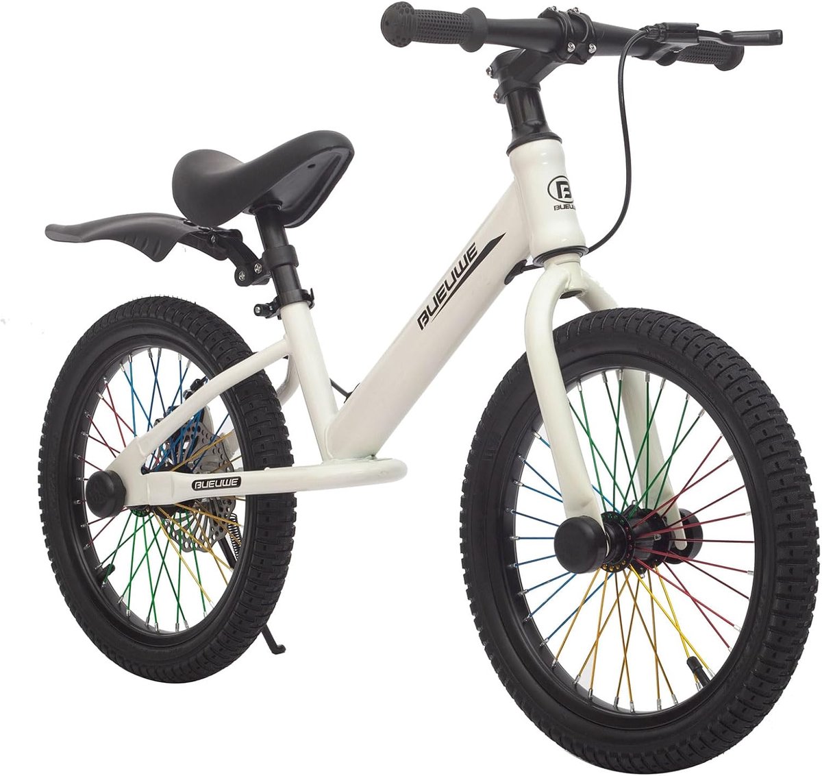 Kinderloopfiets met schijfrem en kleurrijke wielen voor kinderen 5-8 jaar Kinderfiets kopen online