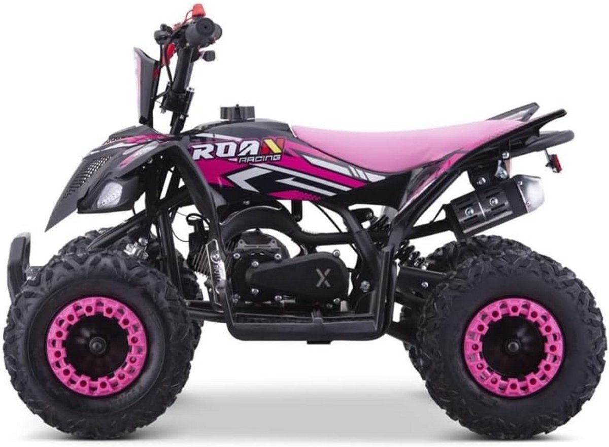 Kinderquad Benzine 49cc Roze met Veiligheidsvoorzieningen Kinderfiets kopen online