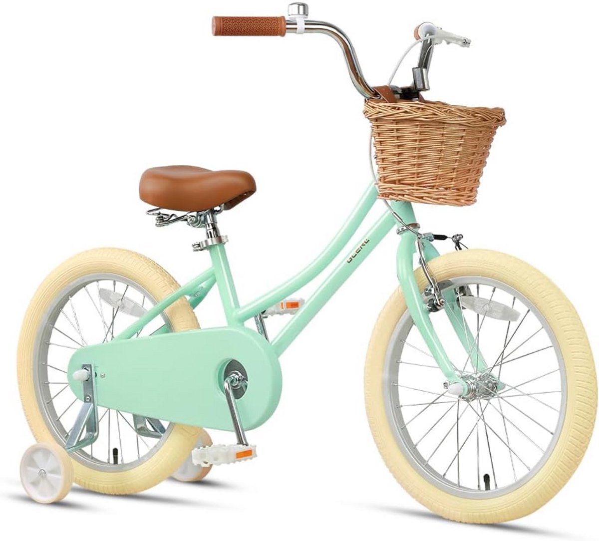 kindfiets voor meisjes met mand en zijwieltjes diverse maten 12 t m 20 inch