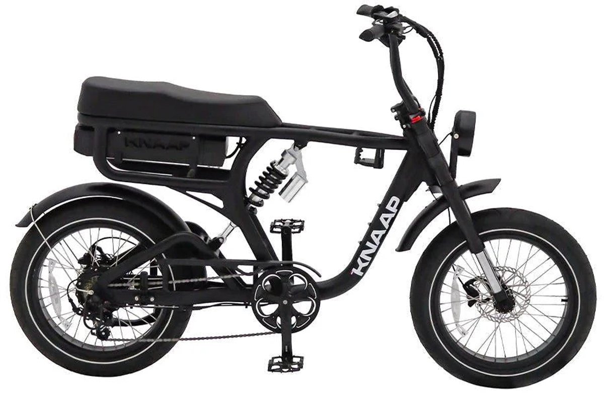 knaap rtd x fatbike zwart